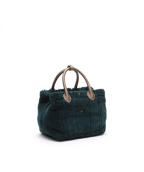 Accesoires De Mademoiselle / アクセソワ・ドゥ・マドモワゼル トートバッグ | オスカー/コード刺しゅうキューブトート21cm(Dカン＋) | 詳細16