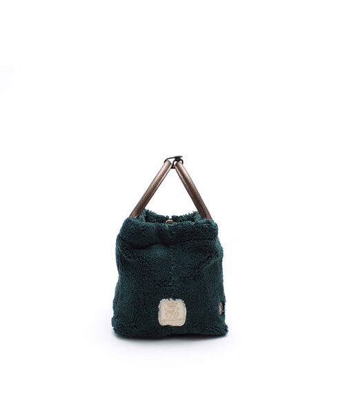 Accesoires De Mademoiselle / アクセソワ・ドゥ・マドモワゼル トートバッグ | オスカー/コード刺しゅうキューブトート21cm(Dカン＋) | 詳細17