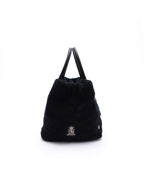 Accesoires De Mademoiselle / アクセソワ・ドゥ・マドモワゼル トートバッグ | オスカー/コード刺しゅうキューブトート25cm(Dカン+) | 詳細3