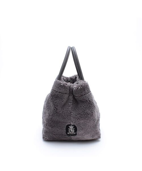 Accesoires De Mademoiselle / アクセソワ・ドゥ・マドモワゼル トートバッグ | オスカー/コード刺しゅうキューブトート25cm(Dカン+) | 詳細9