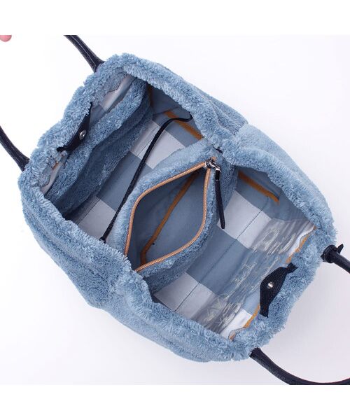 Accesoires De Mademoiselle / アクセソワ・ドゥ・マドモワゼル トートバッグ | オスカー/コード刺しゅうキューブトート25cm(Dカン+) | 詳細19