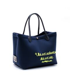 Accesoires De Mademoiselle / アクセソワ・ドゥ・マドモワゼル トートバッグ | マジックライトコード刺しゅうトート34cm