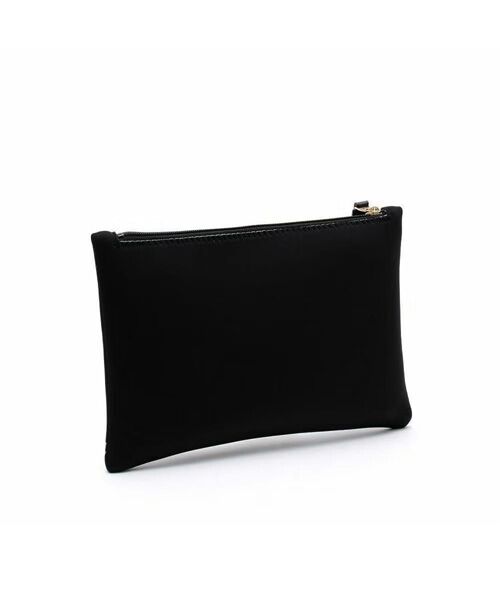 Accesoires De Mademoiselle / アクセソワ・ドゥ・マドモワゼル ポーチ | マジックライトステッチ刺しゅうフラットポーチ2セット(S・M) | 詳細2