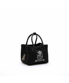 Accesoires De Mademoiselle / アクセソワ・ドゥ・マドモワゼル トートバッグ | マジックライトステッチ刺しゅうトートS(SILVER刺繍ver.)