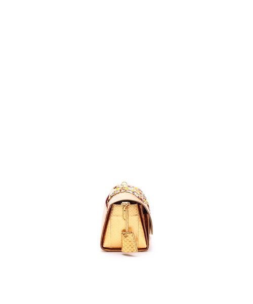 Accesoires De Mademoiselle / アクセソワ・ドゥ・マドモワゼル ショルダーバッグ | スネークレザー/ステラモチーフラウンドクラッチショルダー | 詳細9
