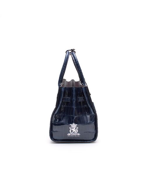 Accesoires De Mademoiselle / アクセソワ・ドゥ・マドモワゼル トートバッグ | グレージングポロサス/前金具付トート23cm(Dカン+) | 詳細9