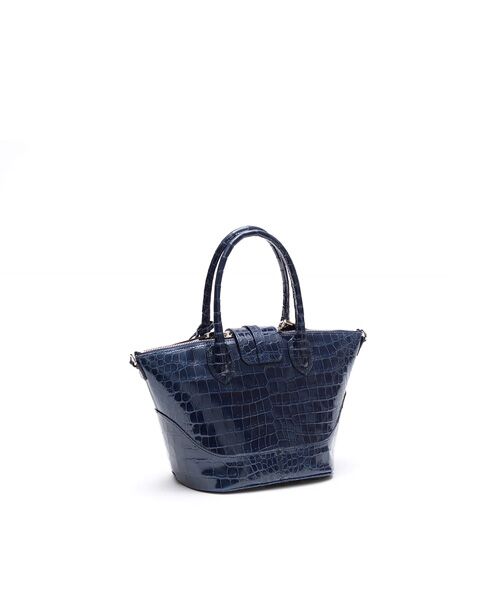 Accesoires De Mademoiselle / アクセソワ・ドゥ・マドモワゼル トートバッグ | グレージングポロサス/ノーブルファスナートート20cm(ショルダーストラップ付) | 詳細12