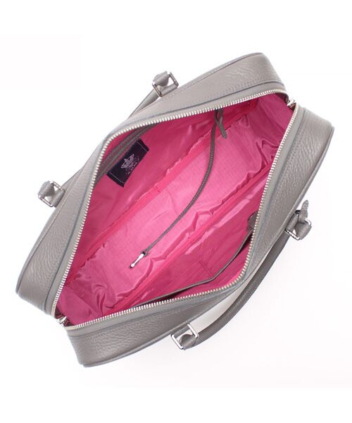 Accesoires De Mademoiselle / アクセソワ・ドゥ・マドモワゼル ボストンバッグ | 牛革ボストン34cm※SILVER金具 | 詳細7