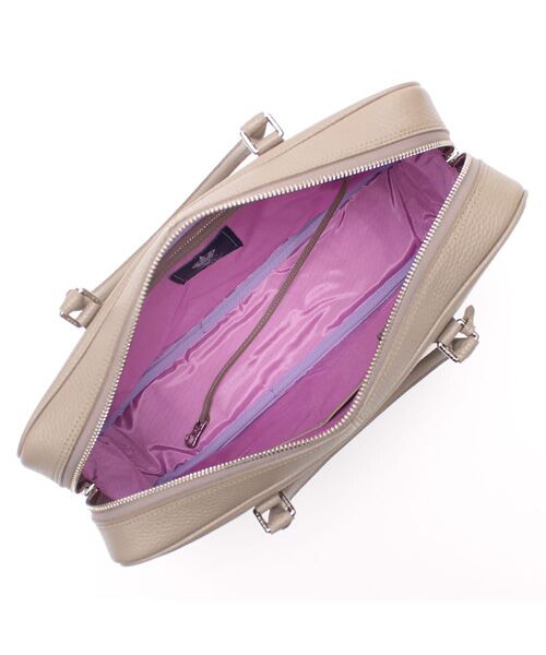 Accesoires De Mademoiselle / アクセソワ・ドゥ・マドモワゼル ボストンバッグ | 牛革ボストン34cm※SILVER金具 | 詳細13