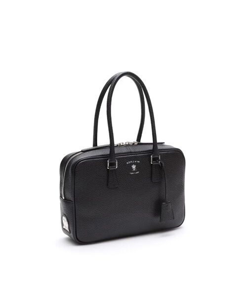 Accesoires De Mademoiselle / アクセソワ・ドゥ・マドモワゼル ボストンバッグ | 牛革/定番ボストン28cm※SILVER金具(SHIKKOKU)
