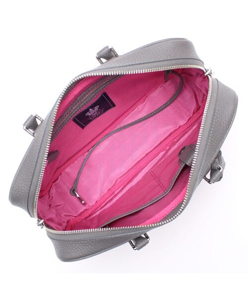 Accesoires De Mademoiselle / アクセソワ・ドゥ・マドモワゼル ボストンバッグ | 牛革/定番ボストン28cm※SILVER金具 | 詳細13