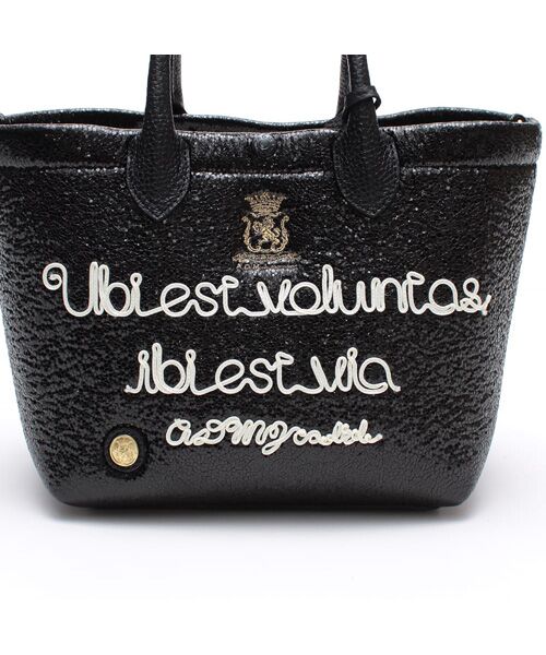 Accesoires De Mademoiselle / アクセソワ・ドゥ・マドモワゼル トートバッグ | ジェネシス/マジックライトキューブトート21cm(Dカン+) | 詳細5