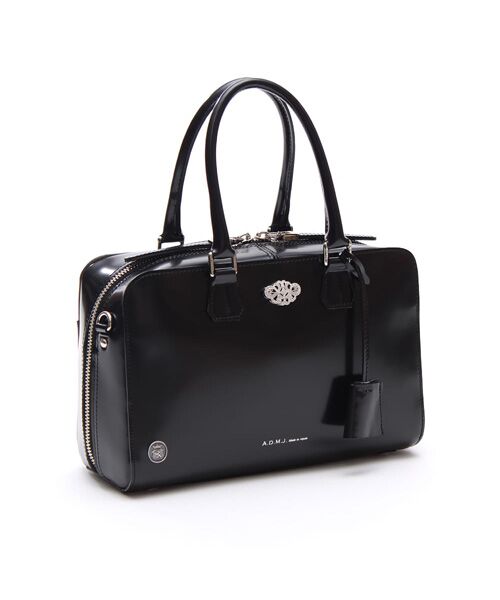 Accesoires De Mademoiselle / アクセソワ・ドゥ・マドモワゼル ボストンバッグ | カルヴィ/フルファスナーボストン25cm(Dカン+)(NEGRO)