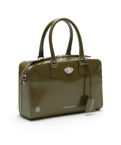 Accesoires De Mademoiselle / アクセソワ・ドゥ・マドモワゼル ボストンバッグ | カルヴィ/フルファスナーボストン25cm(Dカン+)(MILITARY)