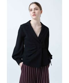 ADORE / アドーア シャツ・ブラウス | マットジョーゼットドレープシャツ