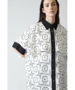 ADORE / アドーア シャツ・ブラウス | モノトーンブロックブラウス