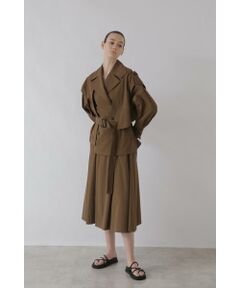 ADORE / アドーア スカート | コットンシャンブレースカート