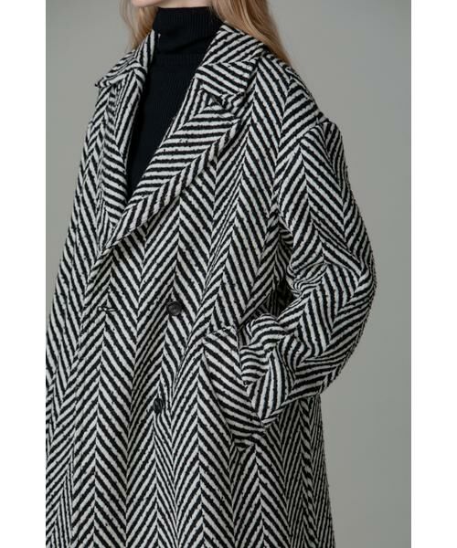 ビックヘリンボーンコート （アウター）｜ADORE アドーア ファッション通販 タカシマヤファッションスクエア