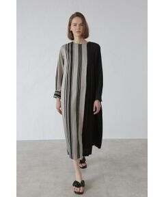 ADORE / アドーア ワンピース | ワイドストライプブラックワンピース