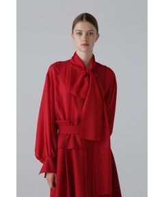 ADORE / アドーア シャツ・ブラウス | ＜BLACK LABEL＞ ウールビエラブラウス