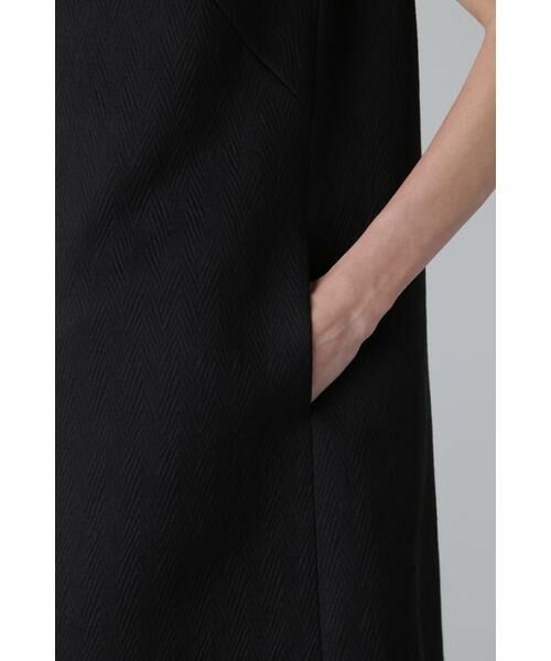 ADORE / アドーア ワンピース | ＜BLACK LABEL＞ ヘリンボーンジャガードワンピース | 詳細7