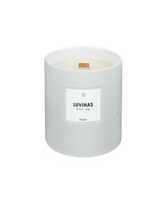 Fragrance wood candle