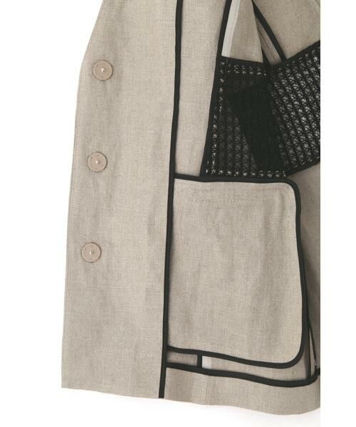 ADORE / アドーア テーラードジャケット | ◆メッシュウェストJK | 詳細12