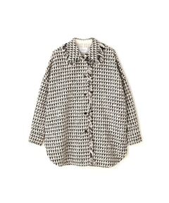 ADORE / アドーア テーラードジャケット | ◆コットンチェックツィードジャケット