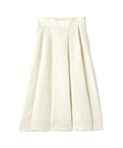 シルクウールジャガードスカート