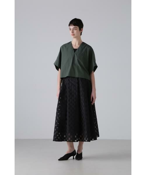 ADORE / アドーア シャツ・ブラウス | ライトナイロンコットンブラウス | 詳細4