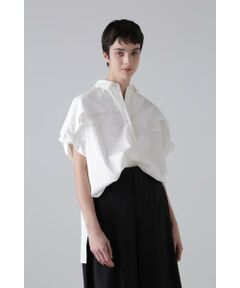 ADORE / アドーア シャツ・ブラウス | モダンコットンロールアップブラウス