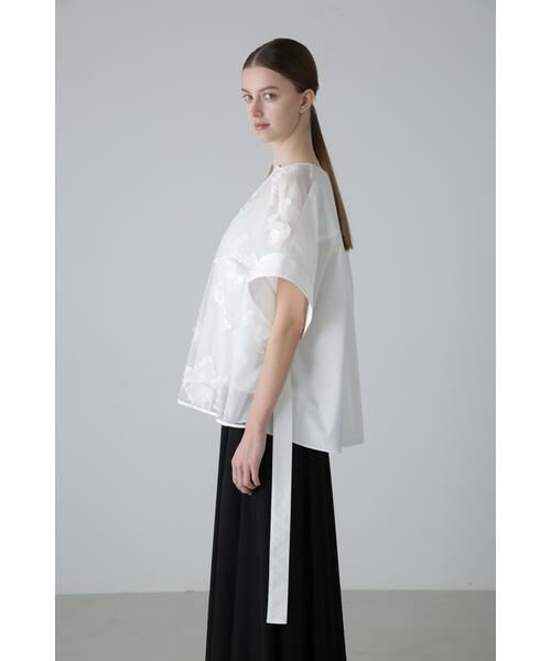 ADORE / アドーア シャツ・ブラウス | ３Ｄレースブラウス | 詳細6