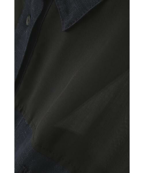 ADORE / アドーア シャツ・ブラウス | ハイブリッドデニムブラウス | 詳細10