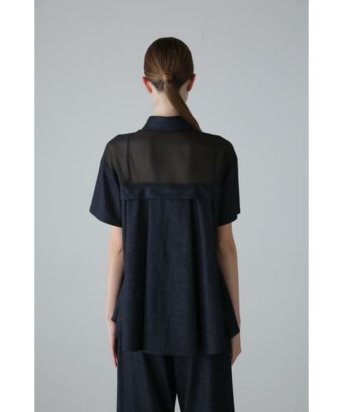 ADORE / アドーア シャツ・ブラウス | ハイブリッドデニムブラウス | 詳細5