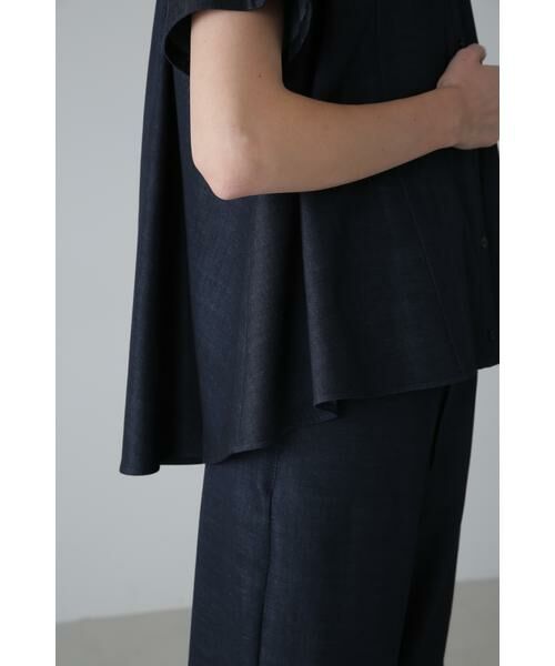 ADORE / アドーア シャツ・ブラウス | ハイブリッドデニムブラウス | 詳細8