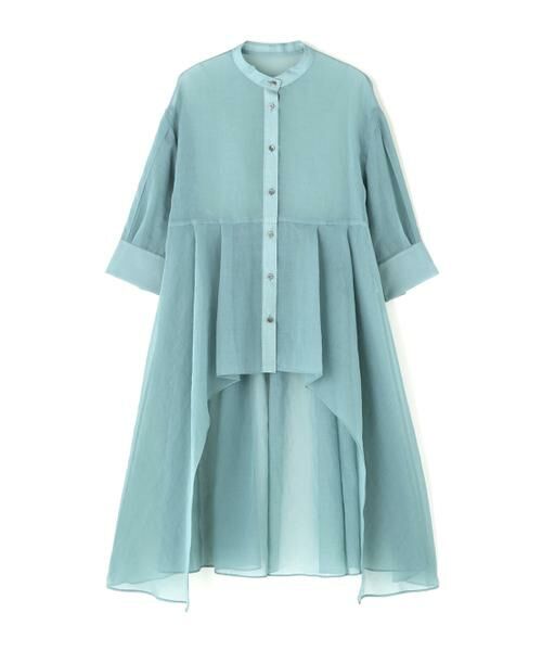 ADORE / アドーア シャツ・ブラウス | ソフトオーガンジーブラウス(ブルー)