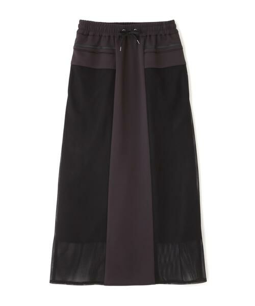 ADORE/アドーア メッシュコンビダンボールスカート ブラック 38 ADORE/アドーア メッシュコンビダンボールスカート ブラック 38