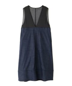 ADORE / アドーア ワンピース | ハイブリッドデニムワンピース