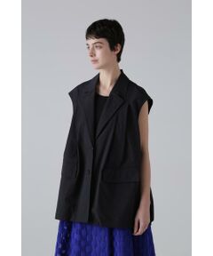 ADORE / アドーア テーラードジャケット | エアリープレーンクロスジレ