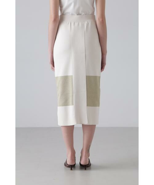 ADORE / アドーア スカート | ドライストレッチボーダーニットスカート | 詳細4