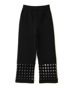 ADORE / アドーア パンツ | ケーブルメッシュニットパンツ