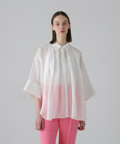 ADORE / アドーア シャツ・ブラウス | ◆ワッシャーシアータックブラウス | 詳細1