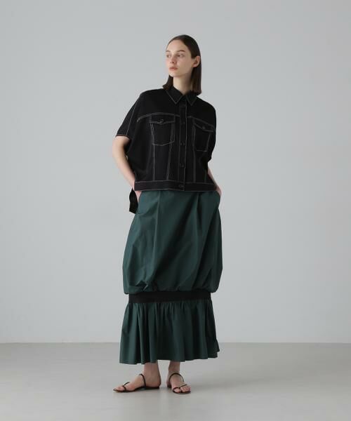 ADORE / アドーア シャツ・ブラウス | ◆ドライストレッチツイルブラウス | 詳細7