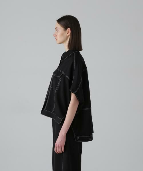 ADORE / アドーア シャツ・ブラウス | ◆ドライストレッチツイルブラウス | 詳細8