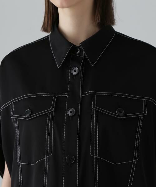 ADORE / アドーア シャツ・ブラウス | ◆ドライストレッチツイルブラウス | 詳細10
