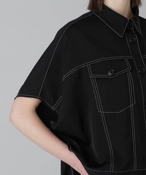 ADORE / アドーア シャツ・ブラウス | ◆ドライストレッチツイルブラウス | 詳細11