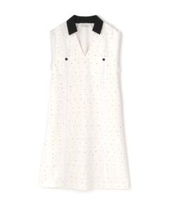 ADORE / アドーア ワンピース | ◆フラワースパングルツィードワンピース