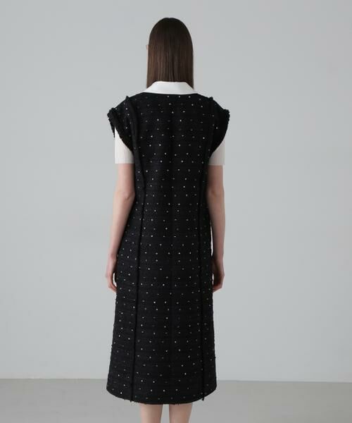 ADORE / アドーア ワンピース | ◆フラワースパングルツィードワンピース | 詳細5