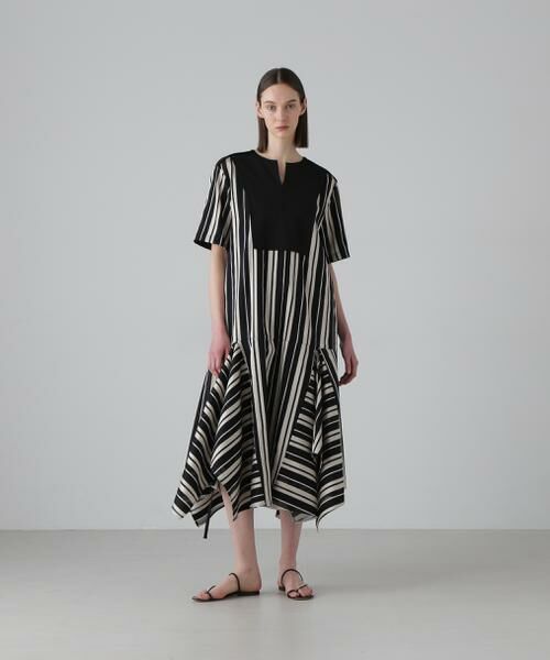 ADORE / アドーア ワンピース | ◆ボールドストライプジャガードワンピース | 詳細1