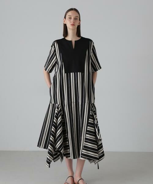ADORE / アドーア ワンピース | ◆ボールドストライプジャガードワンピース | 詳細2